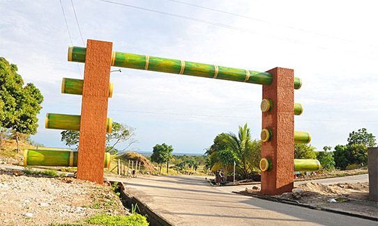 Entrada al municipio de Tame (Arauca)